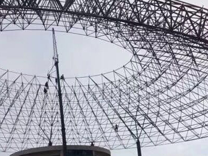 大安篮球馆球形网架厂家价格